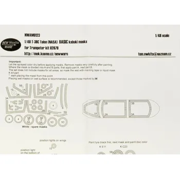 Plastikový model 1/48 Mask T-38C Talon (NASA) BASIC (TRUM 02878)