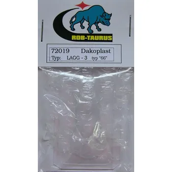 Plastikový model 1/72 Vacu Canopy LaGG-3 typ 66 (DAKO)