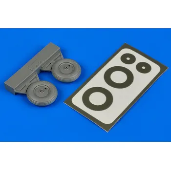 Plastikový model 1/48 YAK-1 wheels&paint masks (AM/EDU)