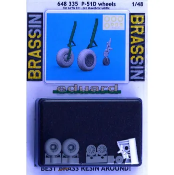 Plastikový model BRASSIN 1/48 P-51D wheels (AIRF)