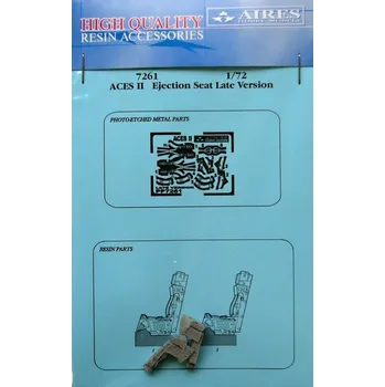 Plastikový model 1/72 ACES II ejection seat late version