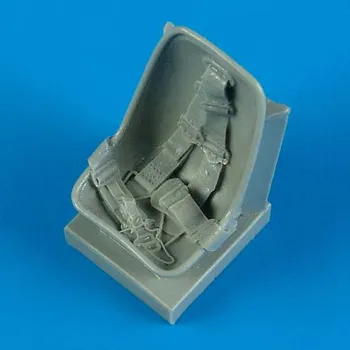 Plastikový model Quickboost 1/32 Bf 109E seat with safety belts