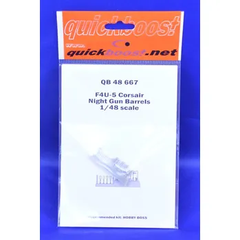 Plastikový model 1/48 F4U-5 Corsair night gun barrels (HOBBYB)