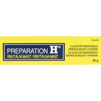 Lék na srdce, cévy a krev Preparation H mast 1x25 g