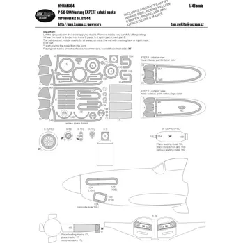 Plastikový model 1/48 Mask P-51D-5NA Mustang EXPERT (REV 03944)