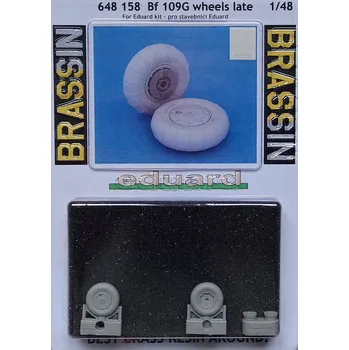 Plastikový model BRASSIN 1/48 Bf 109G-10 wheels (EDU)