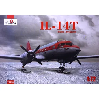 Plastikový model 1/72 Ilyushin IL-14T Polar Aviation (Aeroflot)