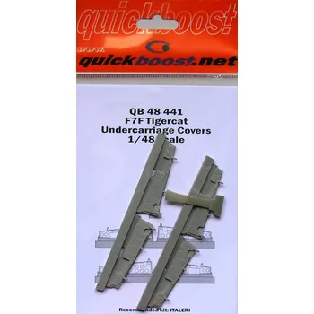 Plastikový model 1/48 F7F Tigercat undercarriage covers (ITAL)