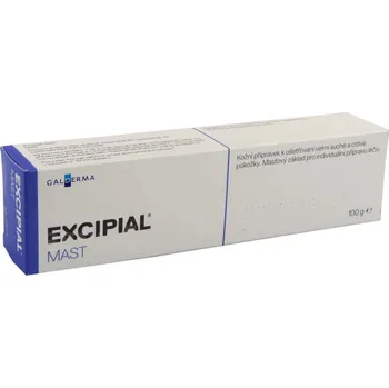 Lék na kožní problémy, vlasy a nehty Excipial mast