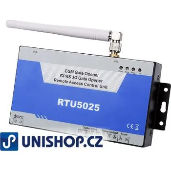 vypínač RTU5025 GSM dálkové ovládání a monitoring (GSM SPÍNAČ - OVLADAČ, KOMUNIKÁTOR, slouží k ovládání a monitoring spotřebičů pomocí SMS a prozváněním pomocí mobilu, hlídání stavů, včetně záložní batérie,)