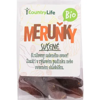 Sušené ovoce Country Life Meruňky sušené Bio 100 g