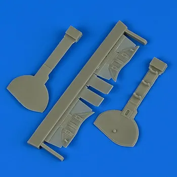 Plastikový model Quickboost 1/32 A6M5c Zero Type 52 undercarriage covers (HAS)