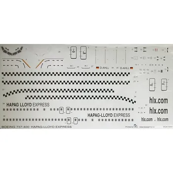 Plastikový model 1/144 Decals Boeing 737-400 Hapag-Lloyd (MINICR.)