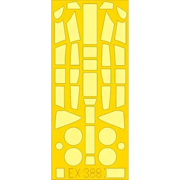 Plastikový model Mask 1/48 Me 410 (MENG)