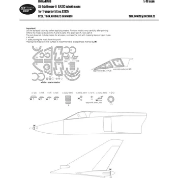 Plastikový model 1/48 Mask Su-24M Fencer-D BASIC (TRUMP 02835)