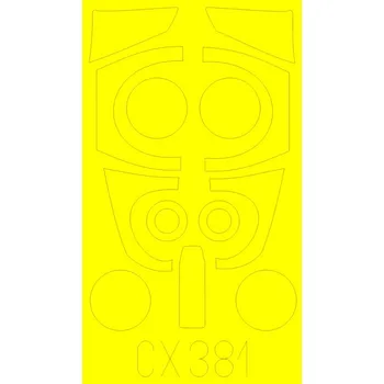 Plastikový model Mask 1/72 F-1 Panther (PLATZ)