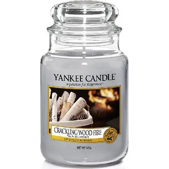 Yankee Candle Crackling Wood Fire Svíčka Yankee Candle Crackling Wood Fire