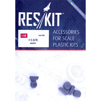 Plastikový model 1/48 F-5 A/B Freedom fighter wheels set (ITA,KIN)
