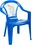 STAR PLUS Plastová židle, modrá