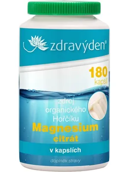 Zdravý den Magnesium citrát 180 cps.