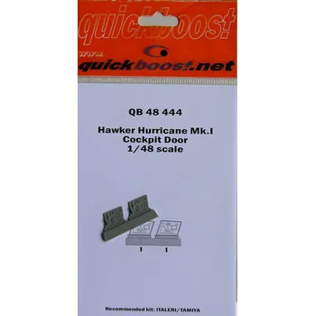 Plastikový model 1/48 Hawker Hurricane Mk.I cockpit door (ITA/TAM)