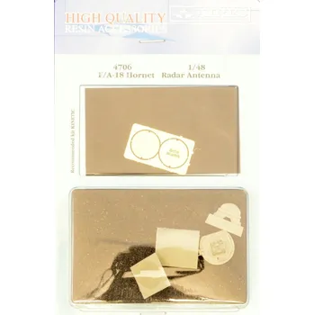 Plastikový model 1/48 F/A-18 Hornet radar antenna (KIN)