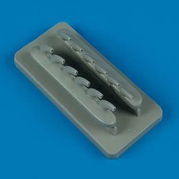 Plastikový model Quickboost 1/32 P-51B Mustang exhaust (TRUMP)