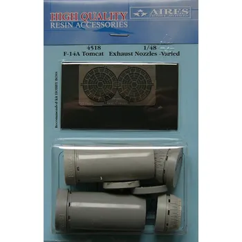 Plastikový model 1/48 F-14A Tomcat exhaust nozzle - varied (HOBBYB)