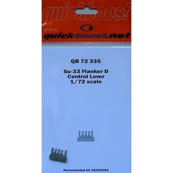Plastikový model 1/72 Su-33 Flanker D control lever (HAS)