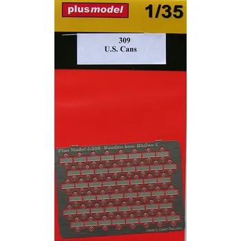 Plastikový model 1/35 U.S. cans (PE set w/ decals)
