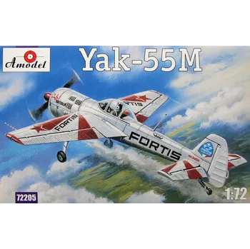 Plastikový model 1/72 Yak-55M (FORTIS)