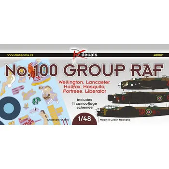 Plastikový model 1/48 No.100 Group RAF (11x camo)