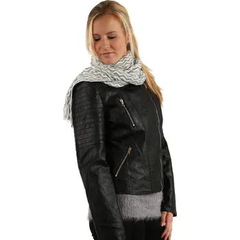 Glara Dámská pletená vzorovaná šála 175458