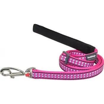 Vodítko pro psa Red Dingo vodítko Bones Rfx 15 mm/1,8 m