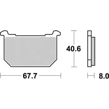 Autodíl Sifam Brzdové destičky VESRAH VD420JL