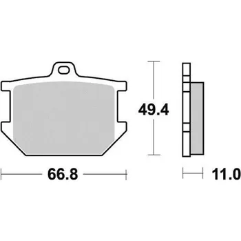 Autodíl Sifam Brzdové destičky VESRAH VD205JL