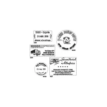 Razítko Štoček na Čtvercové dřevěné razítko 15x15 mm s výrobou štočku