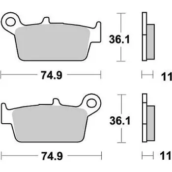Autodíl Sifam Brzdové destičky VESRAH VD144JL
