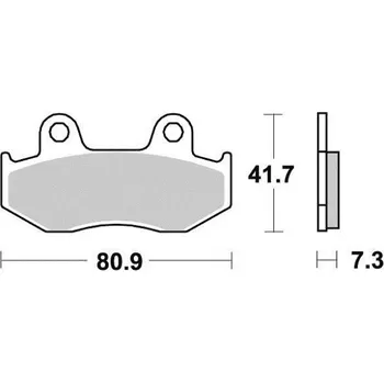 Autodíl Sifam Brzdové destičky VESRAH VD134JL