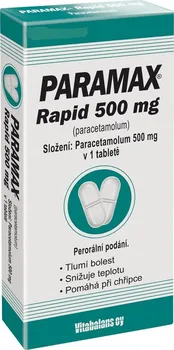 Lék na bolest, zánět a horečku Paramax Rapid 500 mg 30 tbl.