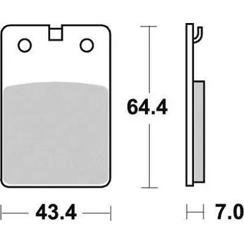 Autodíl Sifam Brzdové destičky VESRAH VD930