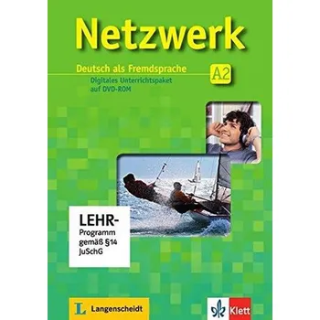 Německý jazyk Netzwerk A2 – Digitales Unterrichtspaket DVD