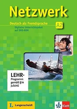 Německý jazyk Netzwerk A2 – Digitales Unterrichtspaket DVD