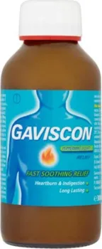 Lék proti pálení žáhy Gaviscon Liquid Peppermint 300 ml