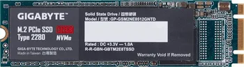SSD disk Gigabyte M.2 PCIe 512 GB (GP-GSM2NE8512GNTD M2PCIe_512)