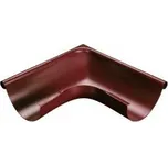 EVROmat Roh žlabu vnější ČERVENÝ RAL 3009 400 mm