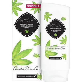 Šampon Ryor Konopný šampon se zklidňujícím efektem 200 ml