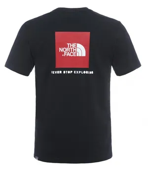 Pánské tričko The North Face Short Sleeve Red Box Tee černé