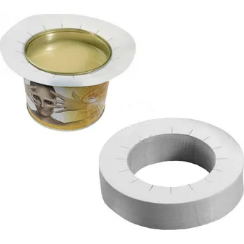 Ochranné kroužky na plechovku s voskem 10 ks/bal