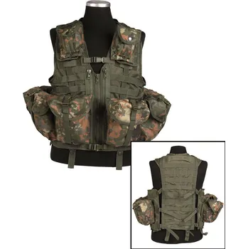 Mil-Tec Modular System taktická vesta 8 kapes, Tarn